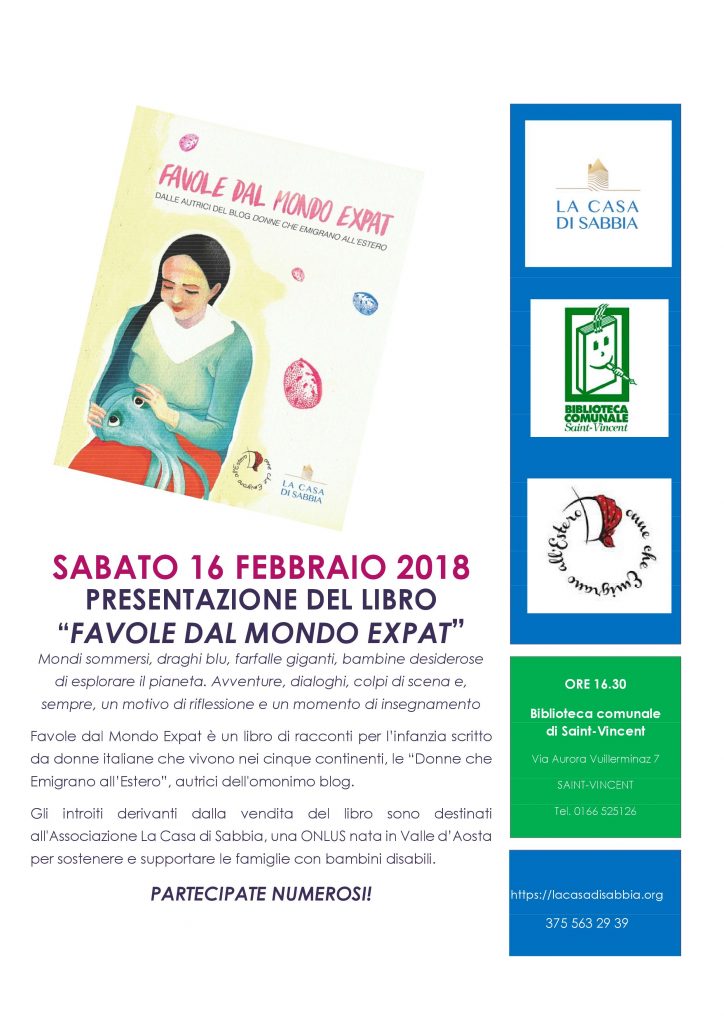 locandina La casa di sabbia Onlus locandina La casa di sabbia Onlus