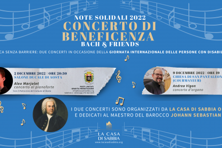 Concerto di beneficienza: Note solidali “Bach & Friends”