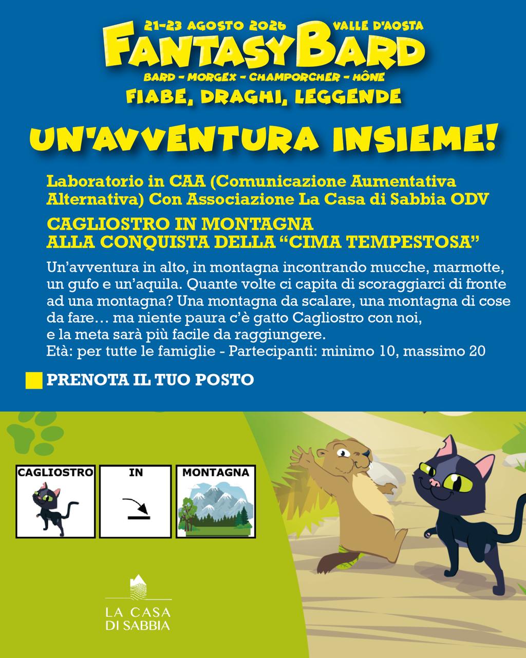 Il 22 agosto Cagliostro arriva a FantasyBard!